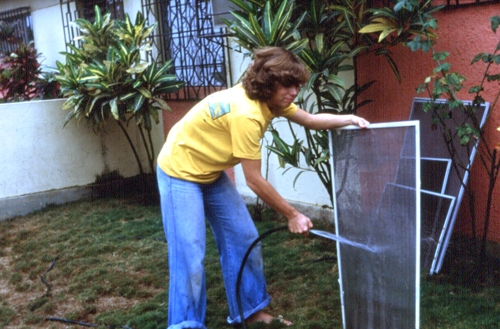 Lauras Work day at Missionary Home